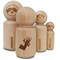 Check Mark Guy Thumbs Up Rubber Stamp for Stamping Crafting Planners